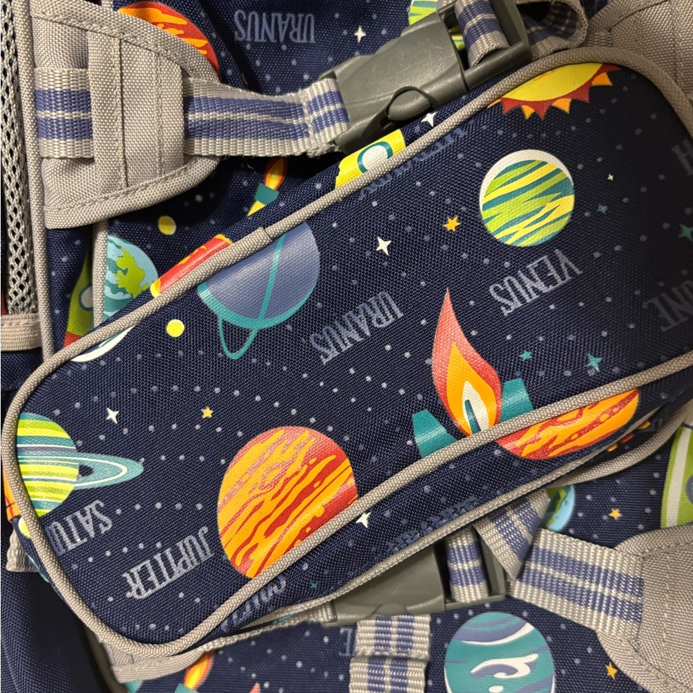 Navy Solar System backpack - Picture 3 of 7